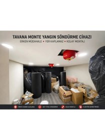 Resim Santral 6 kg Sprinklerli Tavan Tipi AFF FOAM Yangın Tüpü 
