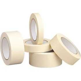 Resim ARY 6 Adet Ary Maskeleme Bandı Boya Bandı Kağıt Bant 24mm x 25m 