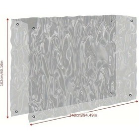 Resim Fochsia 94.49inch Dayanıklı Dış Mekan Çamaşır Kurutma Kılıfı Uv Koruma Toz Geçirmez 