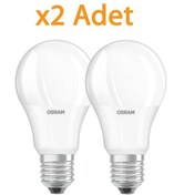 Resim Osram Parathom 8.8W 60W Işığı Kısılabilir Led Ampul 2700K 2 Ad 