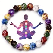 Resim Kadınlar için Yoga Meditasyon Hediye Denge Koruma Enerji Bilekliği 
