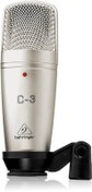 Resim Behringer C-3 Condenser Stüdyo Kayıt Mikrofonu 