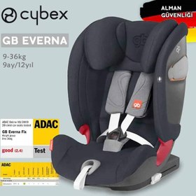 Resim GB Everna Fix 9-36 kg İsofixli Oto Koltuğu Velvet Black STD - STD / STD 