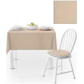 Resim Nohut Kadife Dokulu Masa Örtüsü 180x260 
