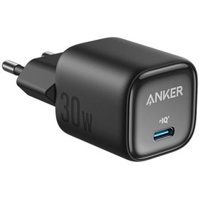 Resim Anker Nano A2698 USBC Gan 30 W Hızlı Şarj Cihazı Siyah 