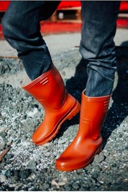 Resim metro ayakkabı dünyası Arısan Krep Sarı Çizme Iş Bahçe Tarla 