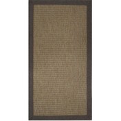 Resim Güven Collection Nature Rustic Bordürlü Sisal Halı Kahverengi 80x150 cm 