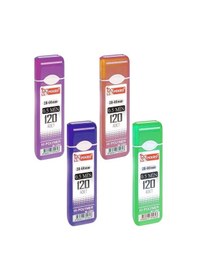 Resim Kalem Ucu 120 Li 0.5 Mm 2b 4 Paket Çoklu Versatil Kalem Uç Mekanik Uçlu Otomatik Kurşun Mikro Kalem Ucu 60 Mm Yumuşak 