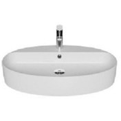 Resim Creavit Lp171 Loop Tezgah Üstü Oval Çanak Lavabo 45x70 Cm 