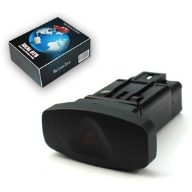 Resim İDEAL OTOMOTİV Renault Symbol - Dacia Logan, Sandero, Duster Flaşör Stop Düğmesi Anahtarı 8200446717 