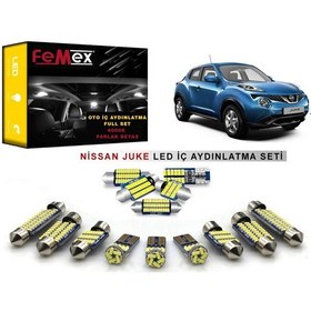 Resim Femex Nissan Juke Led İç Aydınlatma Ampul Seti Femex Parlak Beyaz 