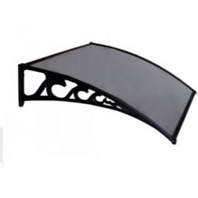 Resim Genel Markalar Pratik Sundurma Kapı Pencere Üstü 100x150 cm Antrasit Gri 6 mm Levhalı 