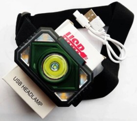 Resim Gold Orion Usb Kafa Lambası Çok Renkli 