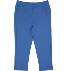 Resim U.S. Polo Assn. Kız Çocuk İndigo 3/4 Boy İnterlok Tayt 50306792-VR028 