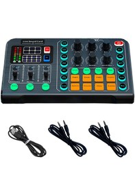 Resim Talent Paket-2 Mx-2020 Mikrofon Vs13 Ses Kartı Stüdyo Kayıt 