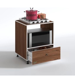 Resim Kenzlife ocak dolabı nevresel cvz 85*70*60 XLARGE çekmeceli hazır mutfak klasik setüstü ocak için sabit tabla 