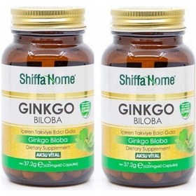 Resim Shiffa Home Ginkgo Biloba Kapsül 620 Mg X 60 Kapsül 2 Kutu 
