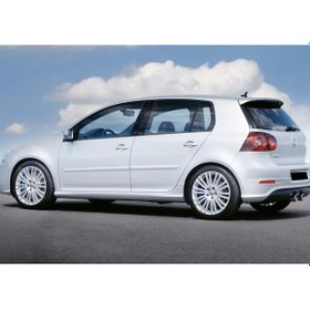Resim Vw Golf Mk5 Gti Marşpiyel Seti Mat Siyah Plastik 2003-2009 