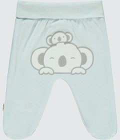 Resim Bebetto Erkek Bebek Patikli Tek Alt 0-3 Ay Mavi 