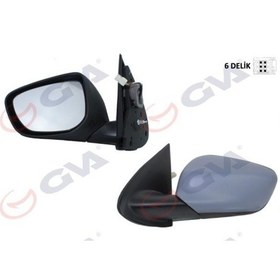 Resim Dış Dikiz Aynası Sol C-elysee-301 13 Elektrikli Isıtmalı Astarlı Konveks 5 Fiş 