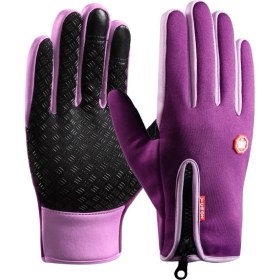 Resim Wennier Isıtmalı Eldiven, Erkek-Kadın Kayak, Dış Mekan Sporları, Dokunmatik Ekranlı, Kaymaz, Dağcılık, Fermuarlı Isıtmalı Eldiven (Yurt Dışından) 