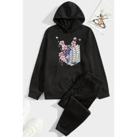 Resim Trendypassion Unisex Flowers Eşofman Takımı 