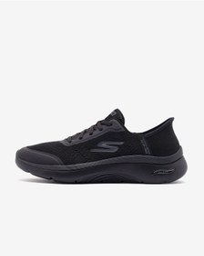 Resim Skechers Go Walk Arch Fit 2.0 - Valencia Kadın Siyah Yürüyüş Ayakkabısı 125319 Bbk 