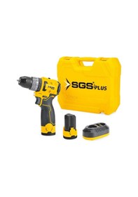 Resim Sgs SGS5081 12 V 2 2.5 Ah Kömürsüz Motor Akülü Darbeli Vidalama Seti 