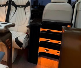 Resim Minibüs Bar - Krem 