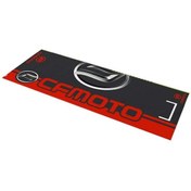Resim GOGOPREMİUM CF MOTO UYUMLU KIRMIZI DESENLİ 80 X 220 cm KAYDIRMAZ MOTOSİKLET HALISI 