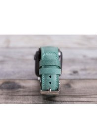 Resim Bouletta Apple Uyumlu Watch Hakiki Deri Kordon 42-44-45 MM Yeşil 