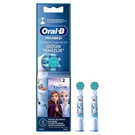 Resim Oral-B Pro Kids Frozen Şarjlı Diş Fırçası Yedek Başlığı - 2 Adet 