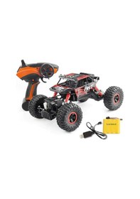 Resim Hb-Py1603 Rock Crawler 1:18 Ölçek Uzaktan Kumandalı 4 Çeker Araba Mavi 