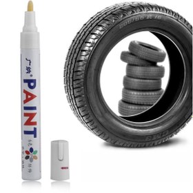 Resim OZCMAX 10 Adet Lastik Yazıı Kalemi - Beyaz (Nm) 