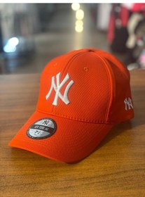 Resim Hamze Ny Yankees Turuncu Renk Trucker Model Cap Şapka Turuncu 