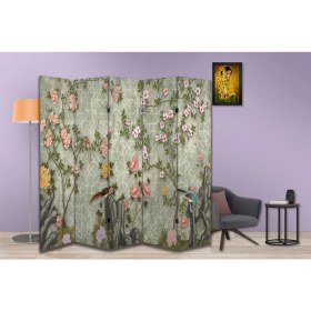 Resim Doğa Temalı Özel Tasarım Paravan Room Divider 180 x 200 cm 