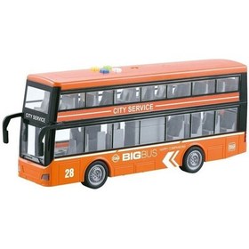 Resim Vardem Byrnew Byrurg Wy912a-b Sesli Ve Işıklı Çift Katlı Otobüs 1:16 