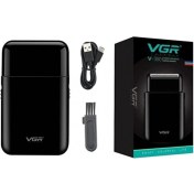 Resim Vgr V-390 Seyehat Şarjlı Sakal Makinesi - Siyah 