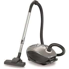 Resim Simfer Toz Torbalı Yatay Süpürge Gümüş Gri SK-6310 
