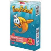 Resim EasyFish Oil Çilek ve Limon Aromalı 30 Çiğnenebilir Jel Form 