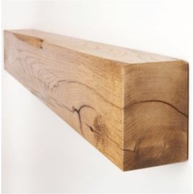 Resim Rustic Meşe Duvar Rafı (388001629) 