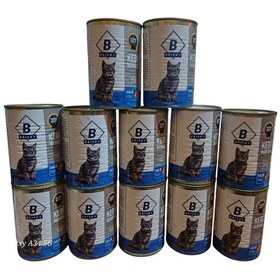 Resim Brısky Kedi Yetişkin Konserve Somonlu 12 x 415 G 