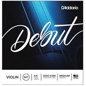 Resim Daddarıo D310 4/4M Keman Tel Set. 4/4 . Medıum Tensıon D'Addari 