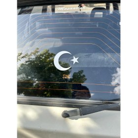 Resim Tky Etiket Ayyıldız Beyaz 