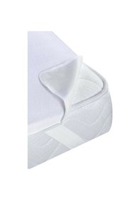 Resim Bebesi Sıvı Geçirmez Tek Kişilik Alezi 90x190 Cm Micro Kumaş Köşe Lastikli Beyaz 