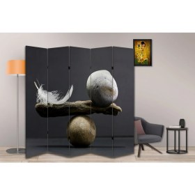 Resim Motifli Özel Tasarım Paravan Room Divider 180 x 200 cm 