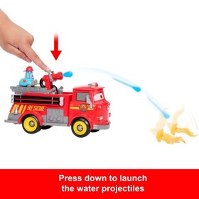 Resim Disney Cars Kahraman Araçlar İtfaiye Aracı JFL54 