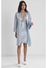 Resim Pierre Cardin Kadın Gecelik 6955 Saten Kaplı 6'lı Set 