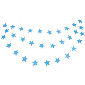 Resim Sarkıt Süs Yıldız Mavi-Ss001 