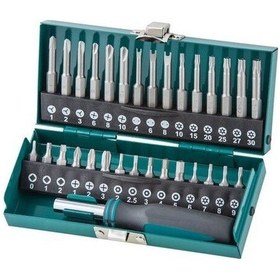 Resim Wolfcraft Elektrikli Aletler Için Bits Seti 31 Parça 